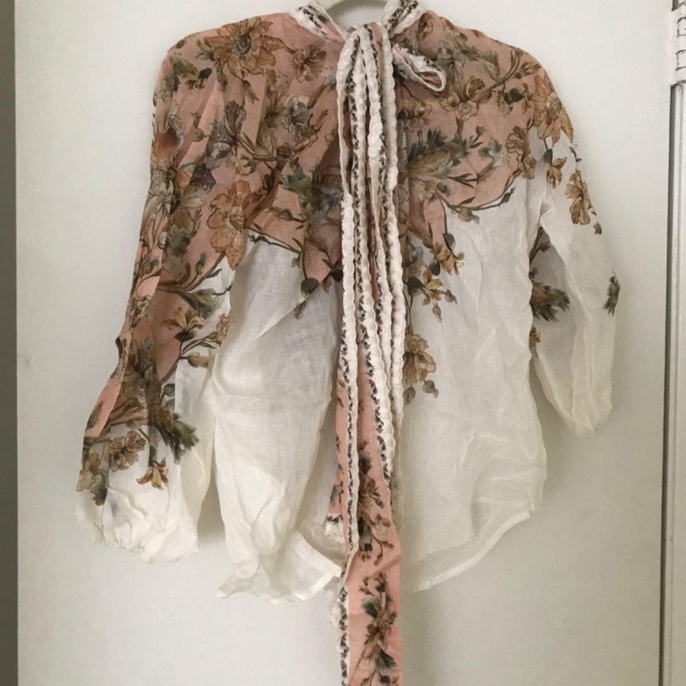 NWOT zimmermann chintz blouse skirt set - Picture 7 of 16